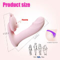 Вібратор смарт багатофункціональний - Silicone vibrator, 6 frequenciesFinger function, Heating + APP