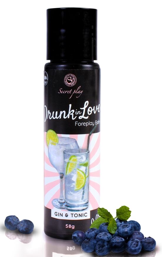 Бальзам для орального секса Secret Play - Drunk in Love Gin&amp;Tonic Balm, 60 ml