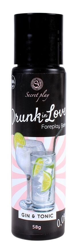 Бальзам для орального секса Secret Play - Drunk in Love Gin&amp;Tonic Balm, 60 ml