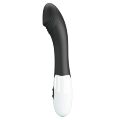 Вібратор для точки G Pretty Love Elemental Vibrator чорний, 19 х 3.2 см