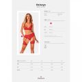 Трусики з поясом для панчохи Obsessive Belovya M/L