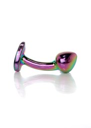 Анальна пробка - Jewellery Multicolour Curved Plug S