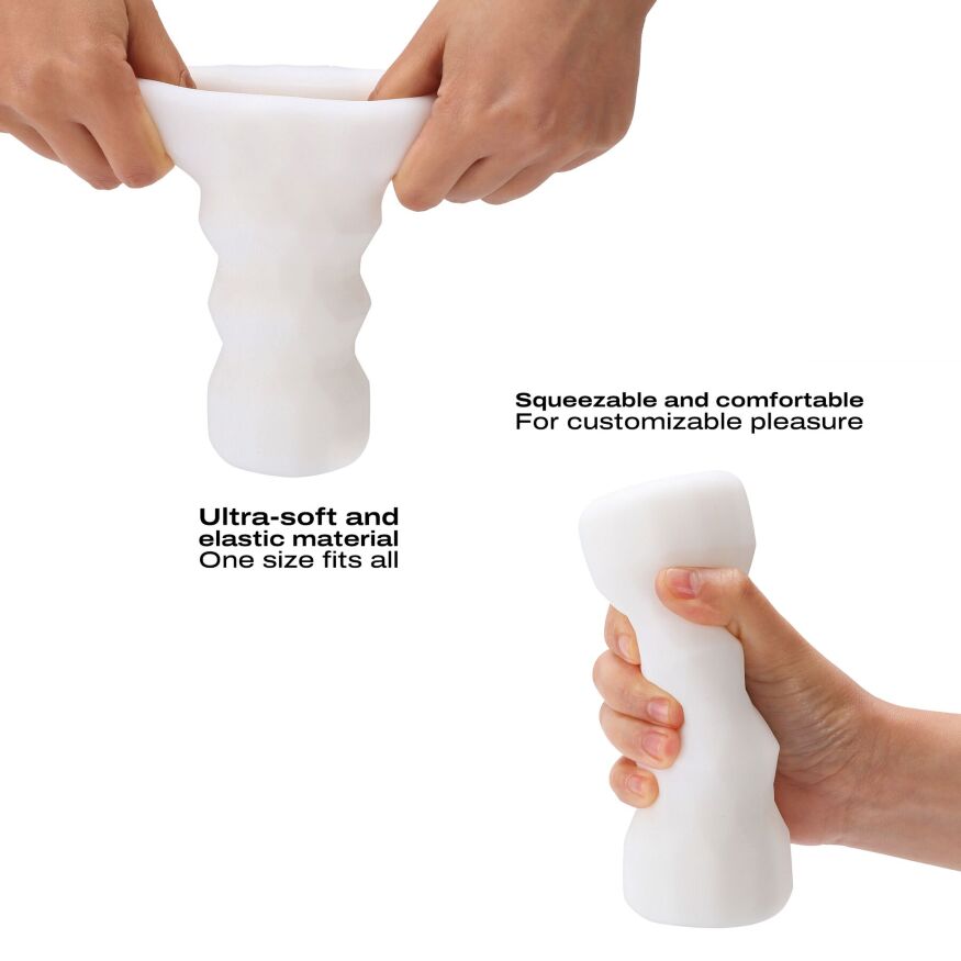 Мастурбатор Dorcel Cup Exotic, ультрамягкий, зауженный канал