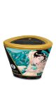 Свічка для масажу Shunga Massage Candle Island Blossoms із квітковим ароматом, 170 мл