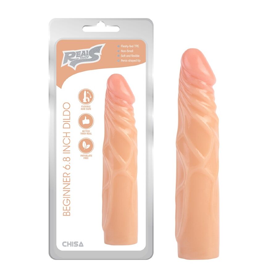Фалоімітатор реалістичний Chisa Real Touch S Beginner, бежевий