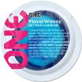 Ароматизований презерватив ONE FlavorWaves Chocolate Strawberry, 1 шт, запах полуниці та шоколаду