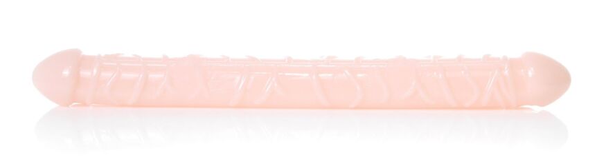Двойной фаллоимитатор Boss Series: Flexible Double Dong Skin, BS6700088