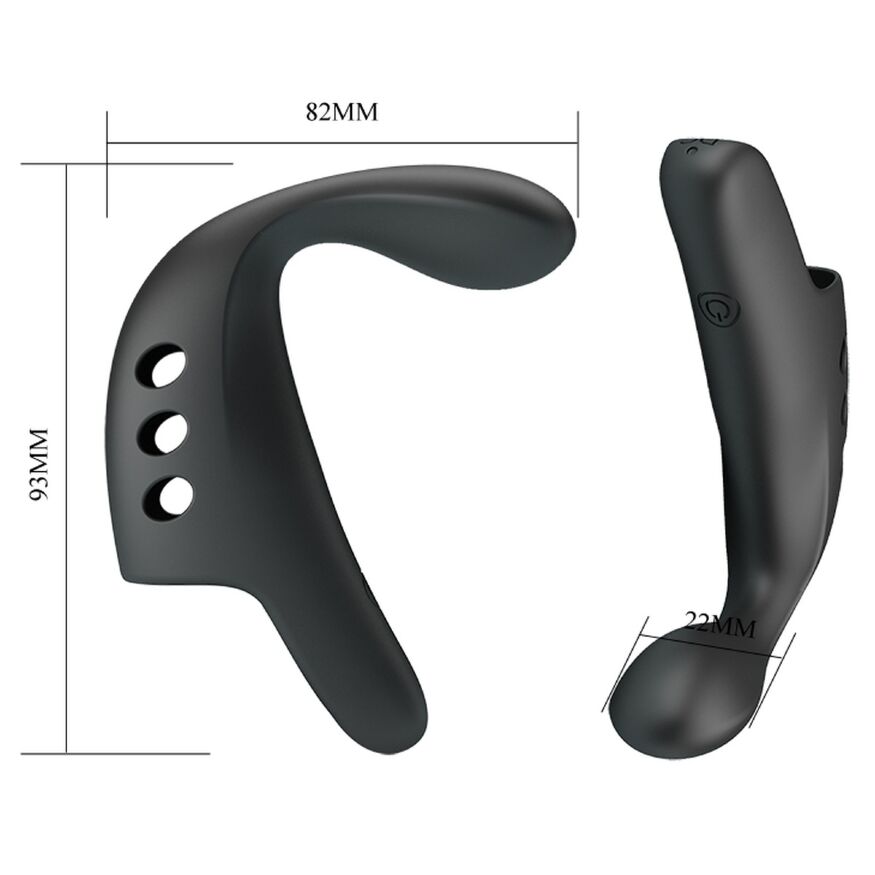 Многофункциональная вибронасадка на палец серии Pretty Love - Fingering Vibrator Gorgon, BI-210298