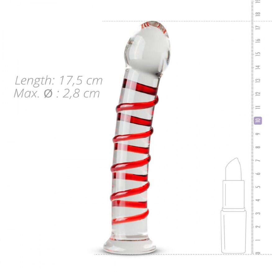 Фалоиммитатор стекло Gildo Glass Dildo No.15