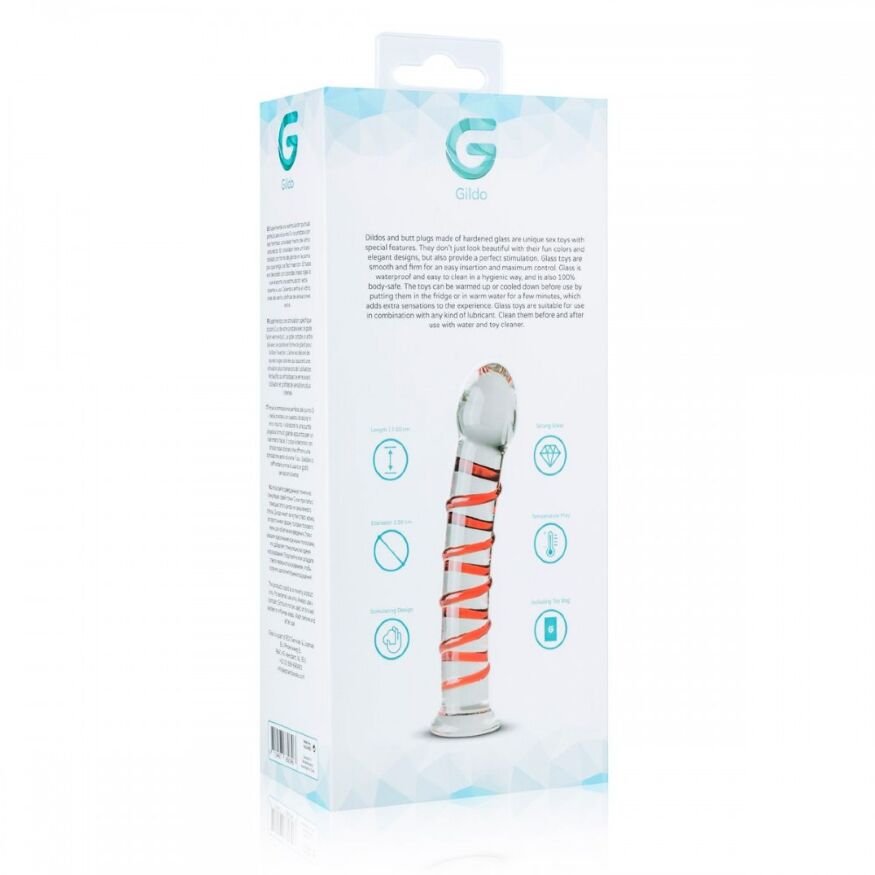 Фалоиммитатор стекло Gildo Glass Dildo No.15