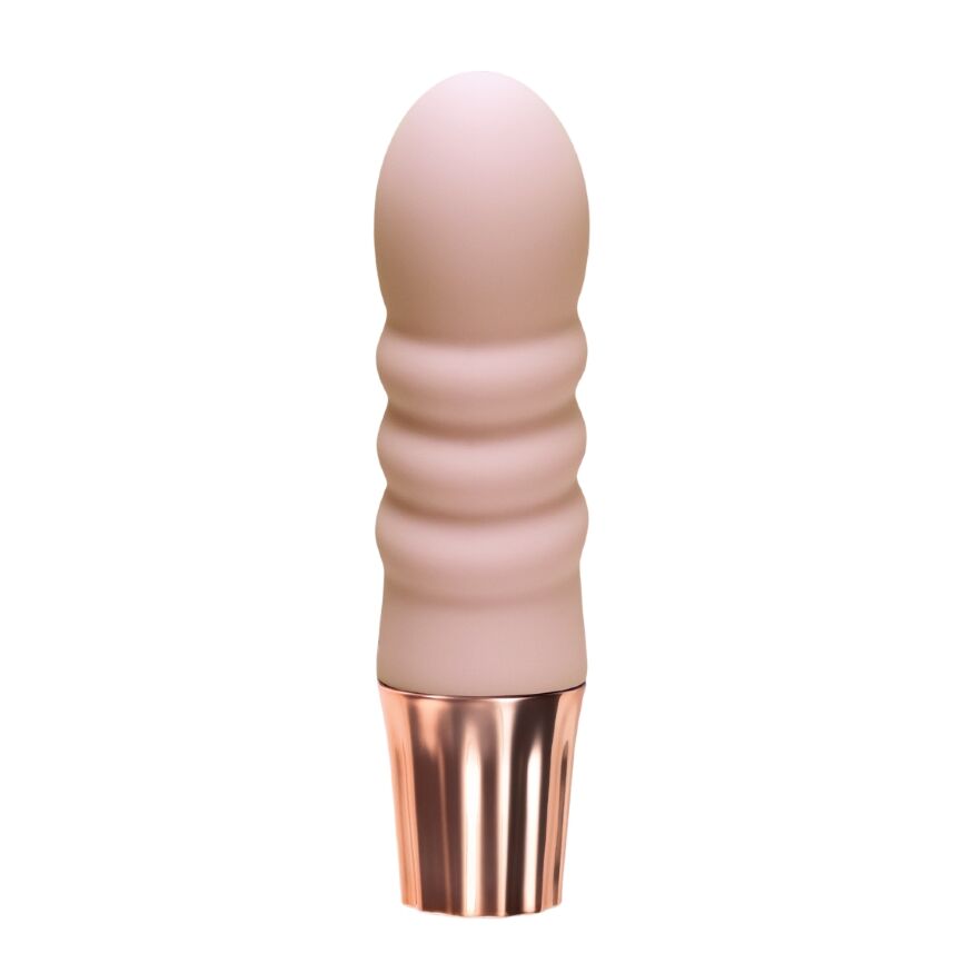 Мини-вибратор CRUSHIOUS Mellow Bubbles, розовый, 11 х 2,8 см