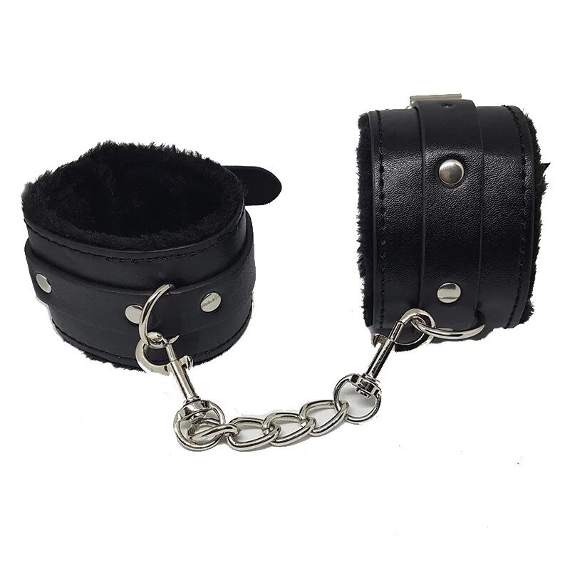 Наручники с мехом SKN-C050, BLACK