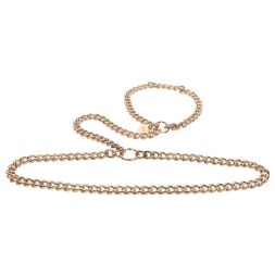 Портупея золота TABOOM DONA Statement Harness із металу