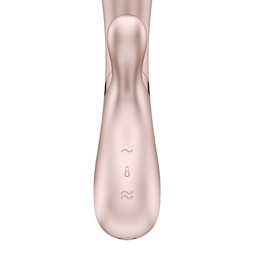 Смарт вибратор-кролик с подогревом Satisfyer Hot Lover Nude (мятая упаковка)