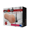 Мастурбатор вагіна тілесного кольору Crazy Bull Maggie Pocket Pussy
