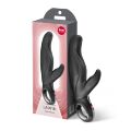Вибратор-кролик для точки А Fun Factory LADY BI Black, 2 мотора, 12 режимов