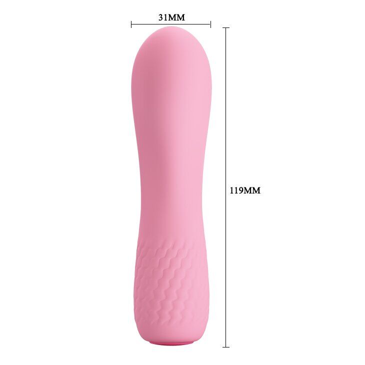 Мини вибромассажер Pretty Love Aice USB , Pink