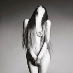 Украшения - стразы на грудь BIJOUX INDISCRETS MIMI SILVER