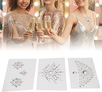 Украшения - стразы на грудь BIJOUX INDISCRETS MIMI SILVER