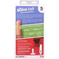 Фаллоимитатор Doc Johnson The Realistic Cock ULTRASKYN - 5 Inch Chocolate
