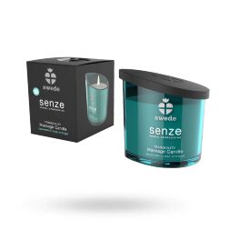 Масажна свічка - Swede Senze Tranquility Spearmint Rose Orange, 50 мл