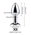 Анальная пробка с хвостом SKN-L04 ( размер XS )