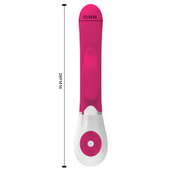 Вібратор - кролик  Pretty Love Felix Vibrator Pink