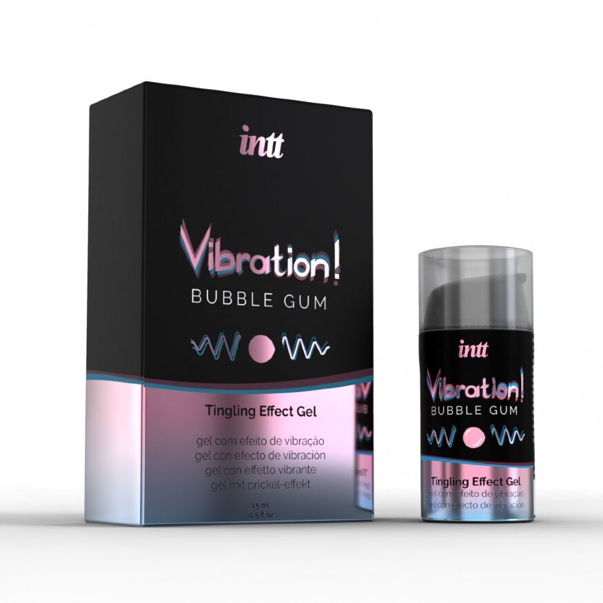 Жидкий вибратор Intt Vibration Bubble Gum 15 мл