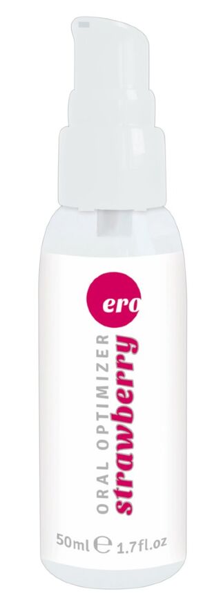 Лубрикант зі смаком і запахом полуниці для орального сексу. - Ero Oral Optimizer Blowjob Gel Strawberry, 50 мл