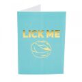 Подарункова листівка з набором Сашетів та Конверт Kama Sutra Lick Me Please