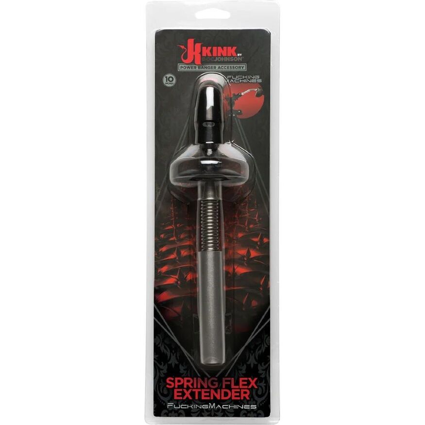 Гибкий удлинитель-насадка для секс-машины Doc Johnson Kink - Power Banger Spring Flex Extender