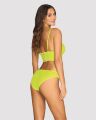 Комплект топ с трусиками Obsessive Neonia желтый, S/M