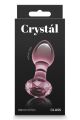 Стеклянная пробка NS Novelties CRYSTAL GEM PINK