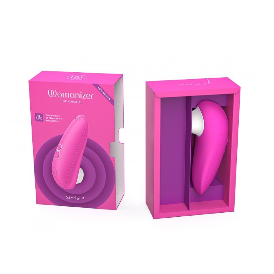 Вакуумный клиторальный стимулятор Womanizer Starlet 3 Pink