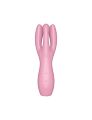 Кліторальний вібратор Satisfyer Threesome 3 Pink з трьома пальчиками