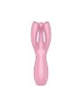 Кліторальний вібратор Satisfyer Threesome 3 Pink з трьома пальчиками