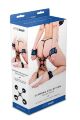 Набор манжет с пряжками для BDSM WHIPSMART DIAMOND HOGTIE BLUE
