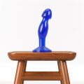 Ергономічна анальна пробка - Flawless Clear Prostate Plug 6.5" Blue