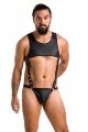 Боді чоловіче Passion ADAM 056 Black L/XL