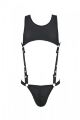 Боді чоловіче Passion ADAM 056 Black L/XL