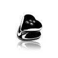 Вібратор для клітора з електростимуляцією Mystim Heart's Desire Black Edition
