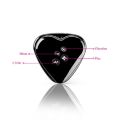 Вібратор для клітора з електростимуляцією Mystim Heart's Desire Black Edition