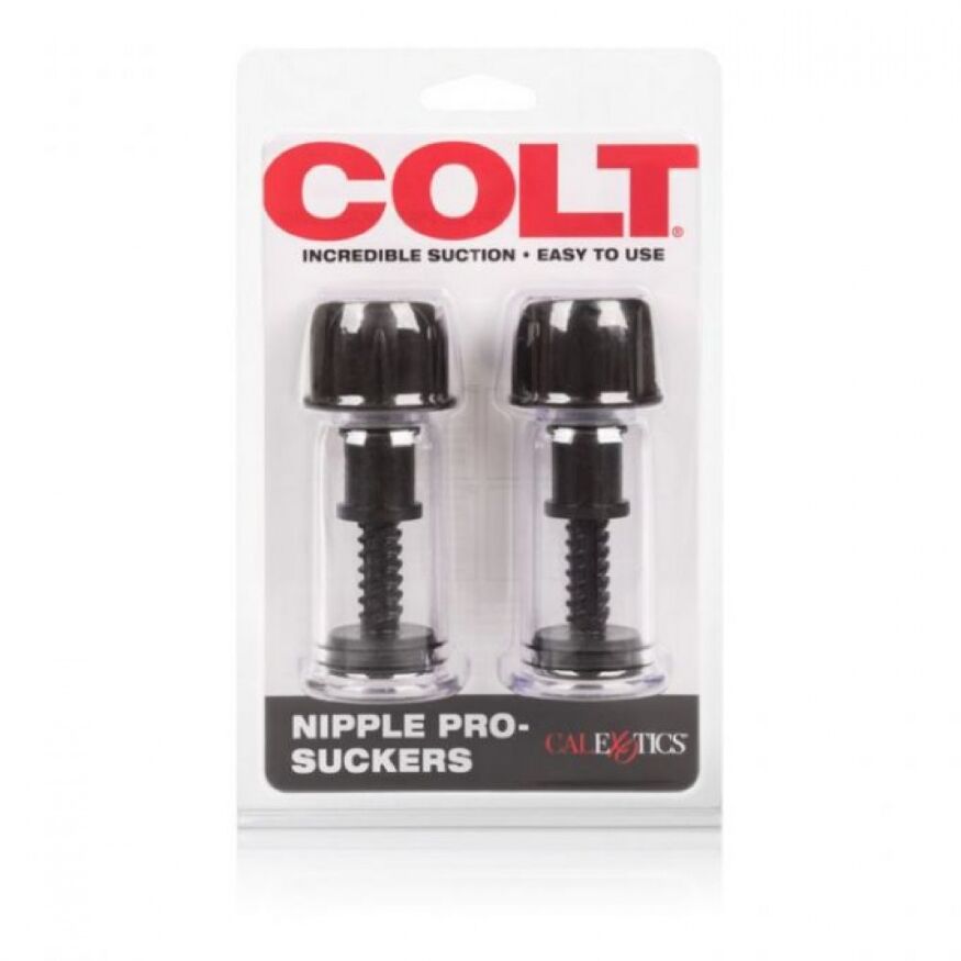 Присоски Nipple Pro для підвищеної чутливості BDSM Colt Black