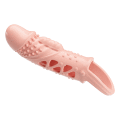 Удлиняющая насадка с вибростимуляцией ( на 2,5 см ) PRETTY LOVE - PENIS SLEEVE Cecelia, BI-026242