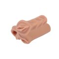 Набір мастурбаторів реалістиків Chisa Man Q Pocket Stroker Trio, з віброкулею, бежевий