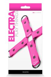 Хрестоподібна система фіксації NS Novelties Electra Hog Tie, рожевий