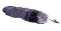 Анальная пробка ( размер S ) с хвостом Boss Series - Fox TAIL Black XXL, BS6400097