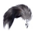 Анальная пробка ( размер S ) с хвостом Boss Series - Fox TAIL Black XXL, BS6400097