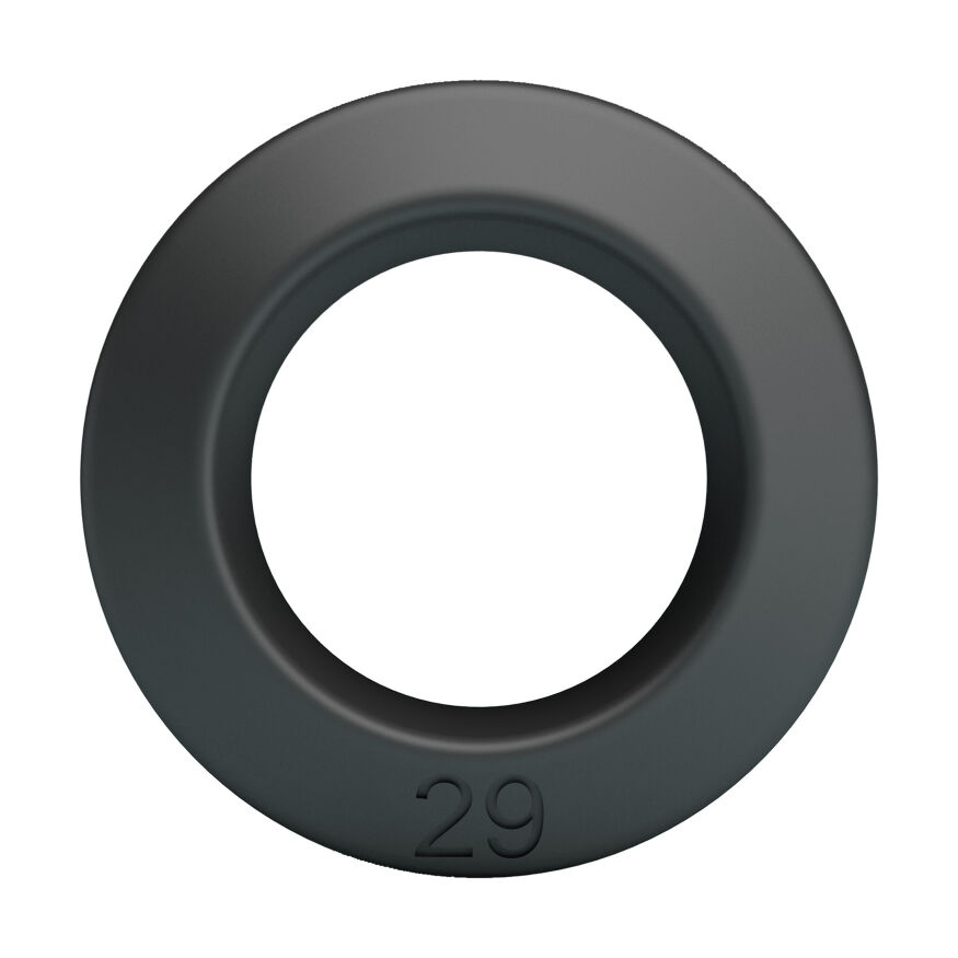 Ерекційне кільце Crazy Bull №9 - Brodan super soft silicone, BI-210351