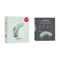 Накладной вибратор Fun Factory LAYA 3 sage green, эффект постукивания пальцем